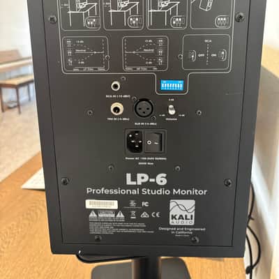 Kali Audio LP-6 Studio Monitors 2018 - Black image 5