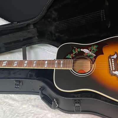 NEW ! Gibson Acoustic Dove Mahogany Acoustic-Electric Guitar - Vintage Sunburst Satin - 4.75lbs - Authorized Dealer - G07200 image 11