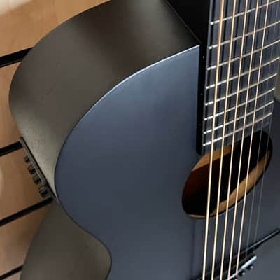 Ibanez AEG721-BOT 7-String Black Out Acoustic Guitar Made in Indonesia image 6
