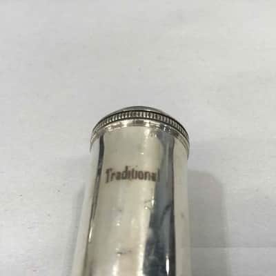 Emerson EF1 Model Flute Silver Plate, USA, Very Good Condition image 5