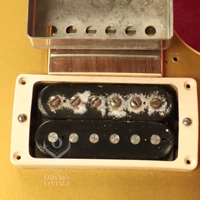 original 1957 Gibson Les Paul RARE Goldtop with a MAHOGANY TOP!!! image 24