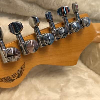 MyDream Stratocaster Custom Built - Pearly and Pink Lipstick - in Fender case Bild 7