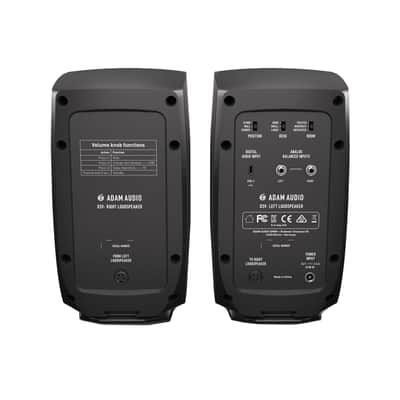 Adam Audio D3V Active Desktop Monitor System - Black (Pair) image 3