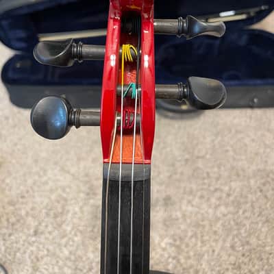 Yamaha SV-200 Silent Violin Performance Model 2017 - Cardinal Red image 7