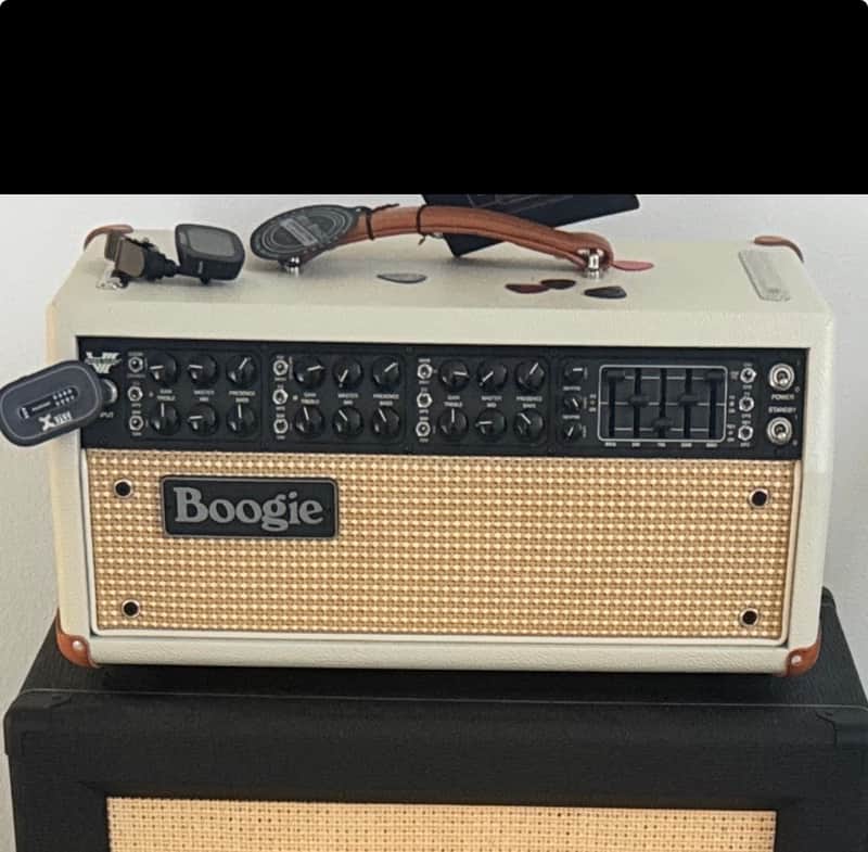 Mesa Boogie Mark VII  90W/45/25W 2024 - Cream Bronco with Tan Grille image 1