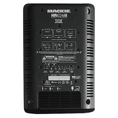 Mackie - HR624 MKII HR-624 MK2 Powered THX Studio Monitors - Pair image 3