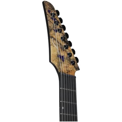 Legator Ninja X7F Multi-Scale 7-String Guitar, Royal Purple, with Gig Bag image 7