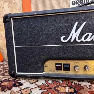 Vintage 1980 Marshall JMP Super Lead 100w MKII Valve Amplifier Head 1970s 1980s image 2