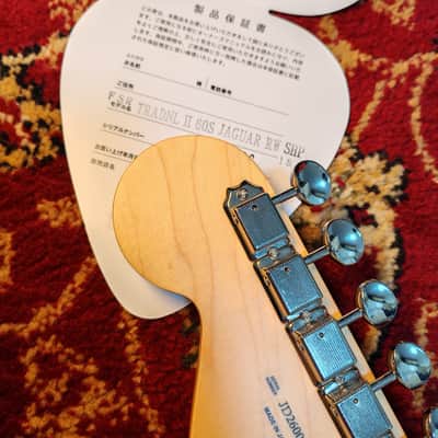 *NEW IN BOX* 2026 Fender Japan FSR Traditional II 60s Jaguar Shell Pink with Matching Headstock, Custom Shop '62 PU, Alder Body , MIJ JD26 image 4