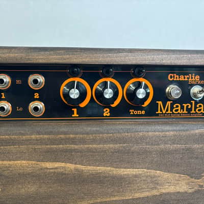 Marla Amplification Charlie Barker Head + T212CB Ext Cab - Coffee Stain Reverb.com Exclusive image 5
