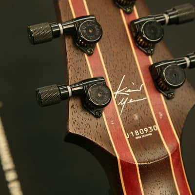 Schecter Custom Shop Prototype Keith Merrow KM-7 MK-III Pro 7-String MIJ - Trans Black Burst image 4
