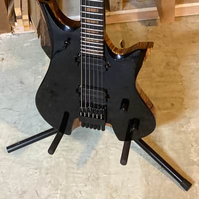 Handmade Custom 6-String Headless Electric Guitar | Original Design | Ready to Ship Premium craftsmanship, exceptional tone, and a one-of-a-kind playing feel. Handmade Custom 6-String Headless Electric Guitar | Original Design | Ready to Ship 2026 - Black image 3