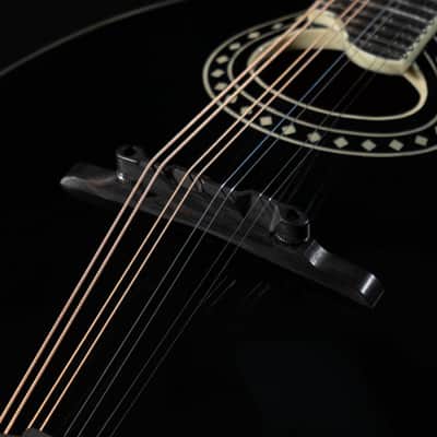 Eastman MD404-BK, Oval Hole, A-Style, Black - NEW image 8