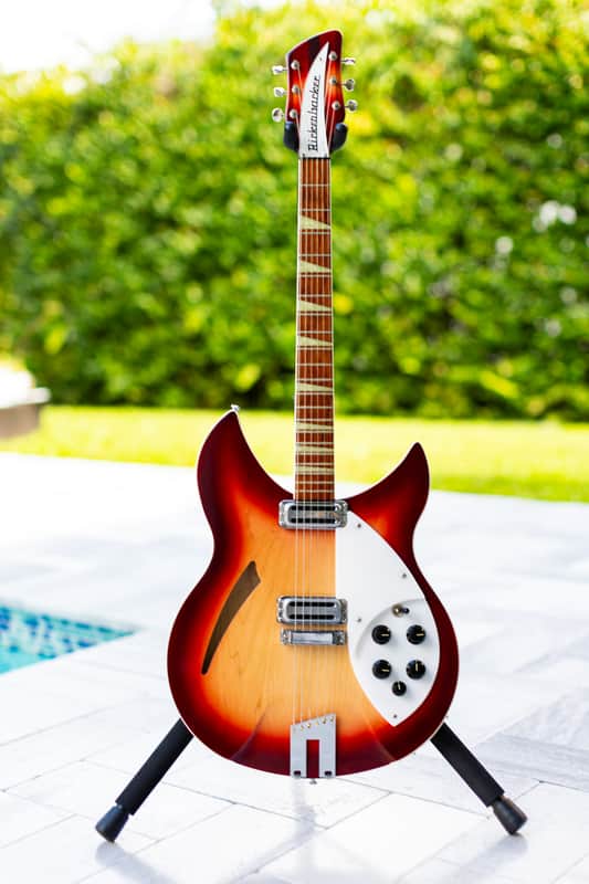 1999 Rickenbacker 360V64 6 String Guitar Fireglo 360 V64 image 1