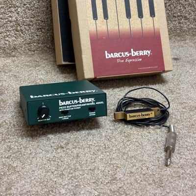 Barcus-Berry Planar Wave Model 4000-XL Piezo Transducer & Preamp image 7