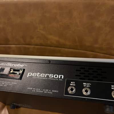 Peterson AutoStrobe Stretch 490-ST Tuner w/Original Carrying Case image 3