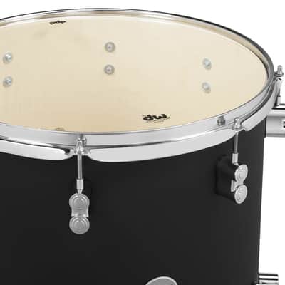 PDP Concept Maple Series 3-Piece Bop Shell Pack - Satin Black (PDCM18BPBK) image 5
