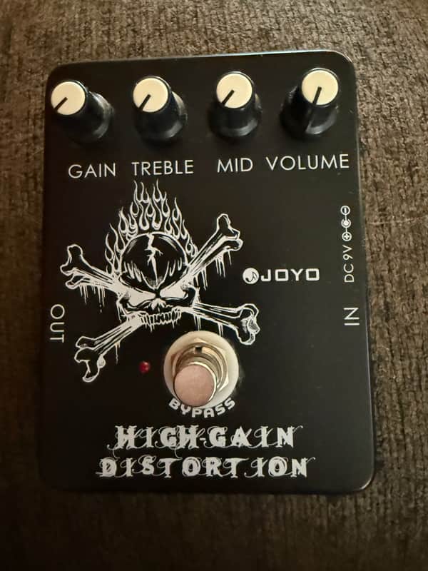 Joyo JF-04 High Gain Distortion 2010s - Black image 1