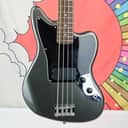 2022 Squier Jaguar Bass H - Charcoal Frost Metallic