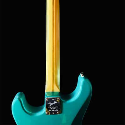 Fender 40th Anniversary American Standard Stratocaster with Maple Fretboard 1994 - Caribbean Mist image 7