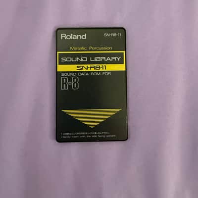 Roland SN-R8-11 Metallic Percussion 1990s - Black
