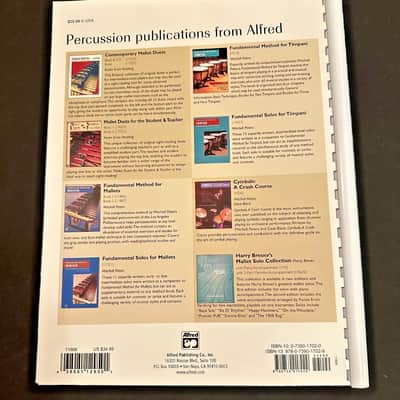 Fundamental Method for Mallets Book 1, Mitchell Peters, Alfred-BRAND NEW #2 image 2