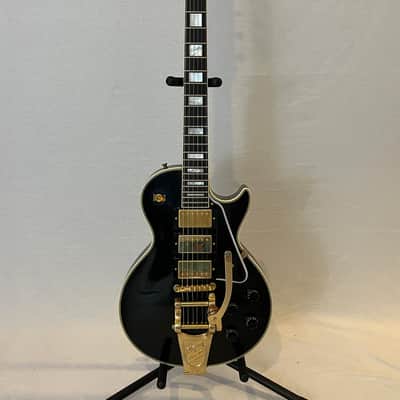 Gibson Les Paul Custom 57 Reissue with Bigsby 2005 -2010 - Black image 3
