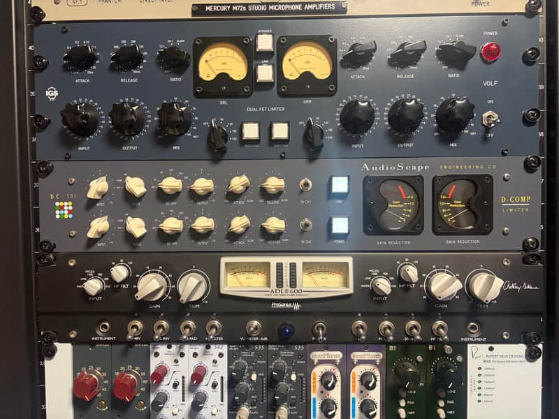 AudioScape Engineering Co. DC-101 D-COMP 2-Channel Limiter / Compressor