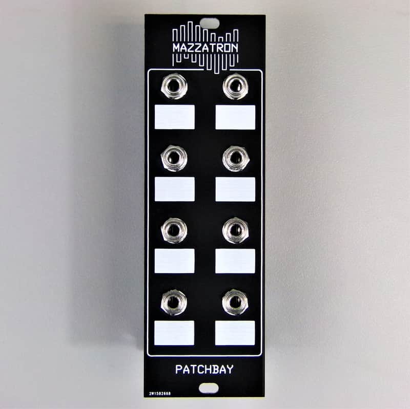 Mazzatron Patchbay 1/8"-1/4" Jack Eurorack Adapter Module image 1