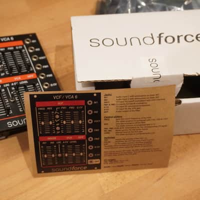 Soundforce VCF/VCA 6 (Juno-Style Filter + VCA) - Black image 4