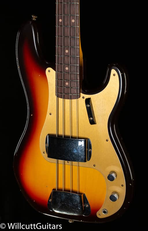 Fender Custom Shop 1959 Precision Bass Journeyman Relic Chocolate 3-Tone Sunburst (684) image 1