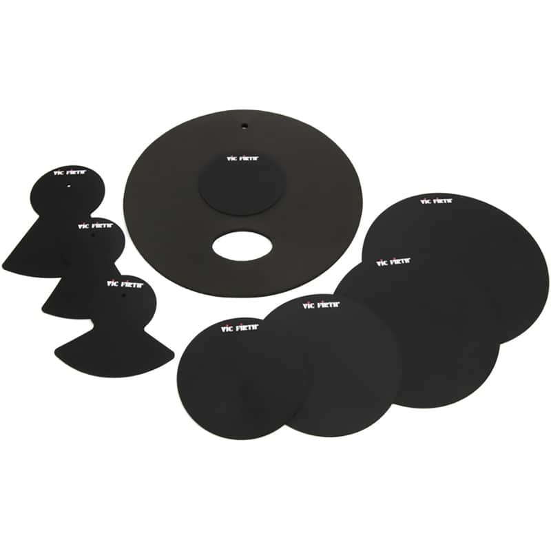 Vic Firth Drum & Cymbal Mute Prepack - 12”, 13”, 14”, 16", 22", HiHat and 2 Cymbals image 1