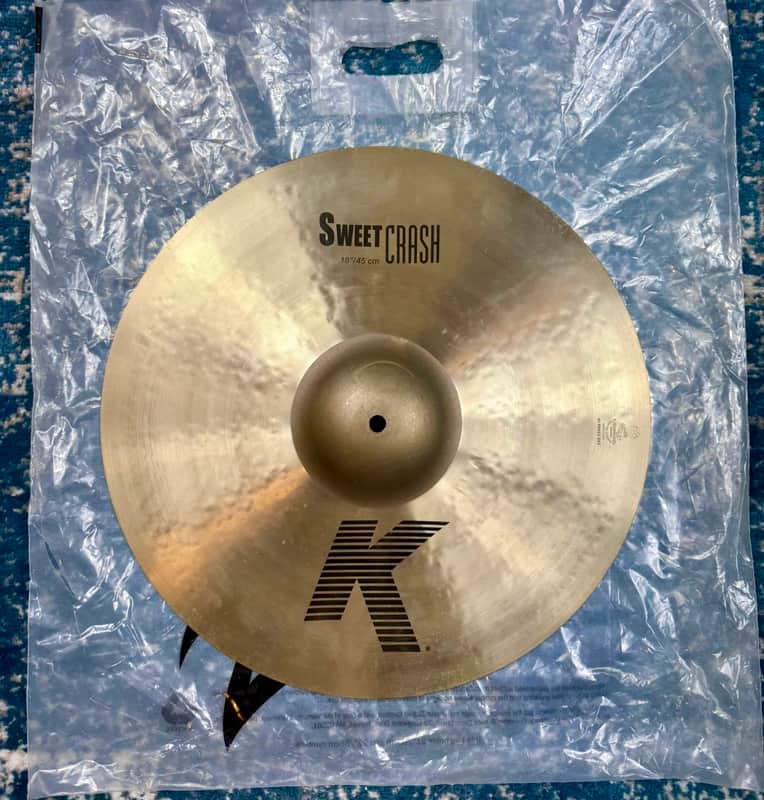 18” SUPER LIGHT Zildjian K SWEET Crash 1266g image 1