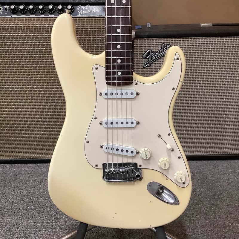 1990 Fender Stratocaster White image 1