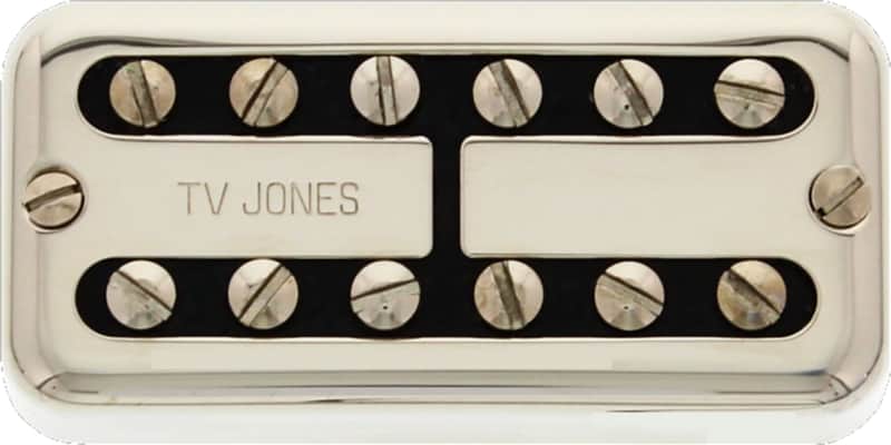 TV Jones TV Classic Humbucker Neck Pickup, Universal Mount, Nickel image 1