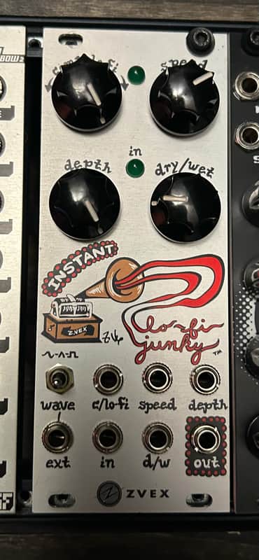 Zvex Instant Lo-Fi Junky Eurorack Module 2010s - Graphic image 1