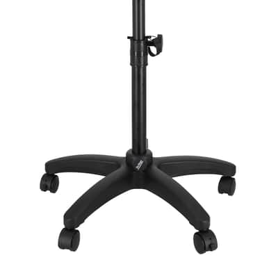 On-Stage MIX-400 V2 Rolling Mobile Mixer/Controller Stand w/Headphone Rack image 9