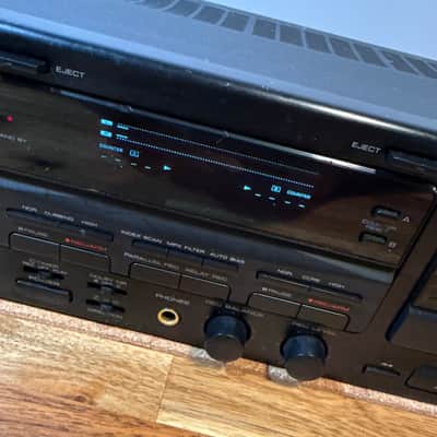 kenwood KX-W8060 stereo double cassette Tape deck Player Vintage image 10