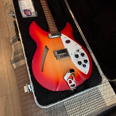 MINT!!! 2026 Rickenbacker 330 Thinline - Fireglo image 11