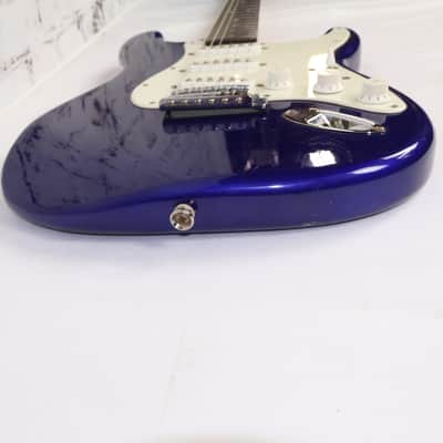 Fender Squier Strat Affinity Series Blue Electric Guitar image 17