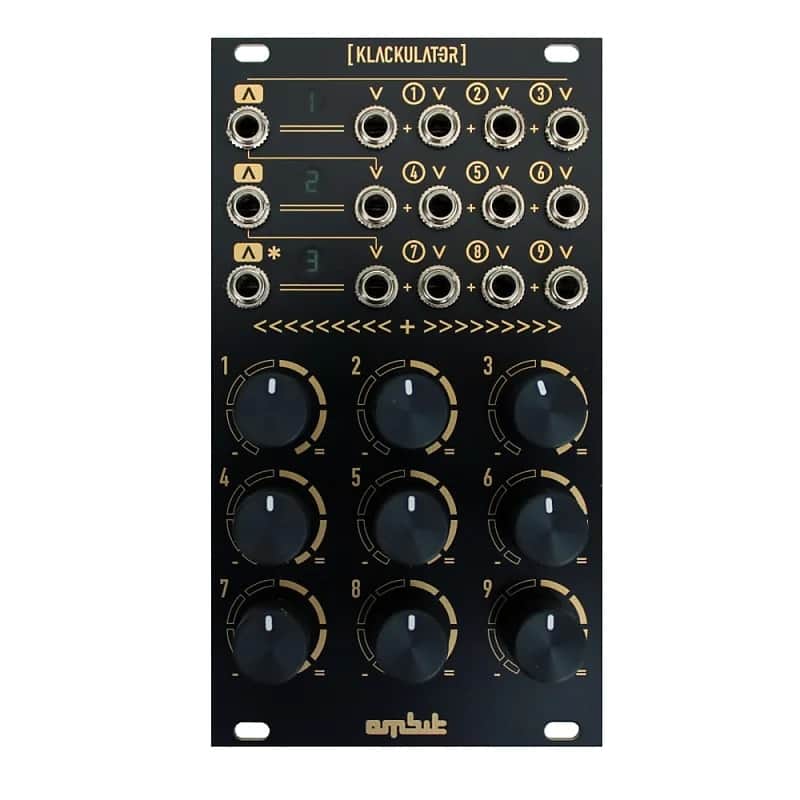 ambit studio Klackulator 2024 - Matte Black image 1