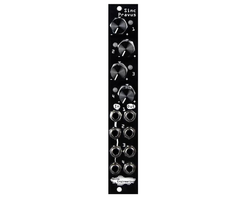 Noise Engineering Sinc Pravus Quad Offset Eurorack Module - Black image 1