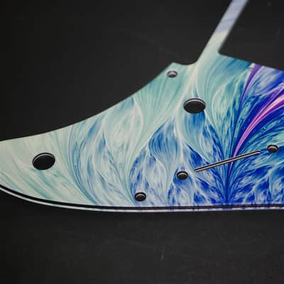 Fractal #1 / Ibanez Pickguard / RG350 / JEMJR / Graphic / Stormguitar image 8