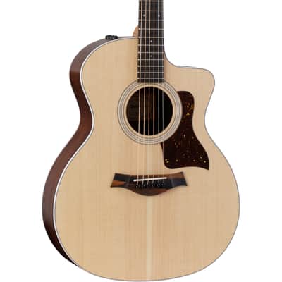 Taylor 214ce Grand Auditorium Acoustic Electric Guitar - Natural image 6