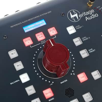 Heritage Audio RAM System 2000 Desktop Monitor Controller with Bluetooth image 10