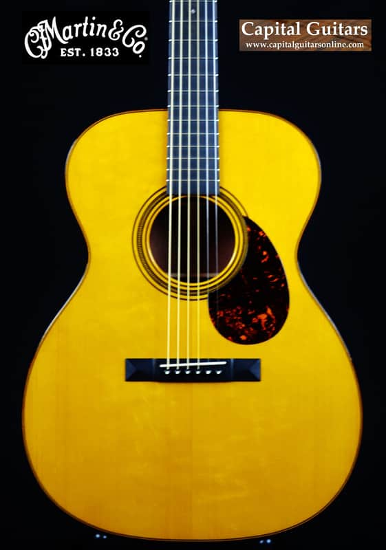 Martin Custom OM Carpathian Spruce/Quilted Bubinga 2014 image 1