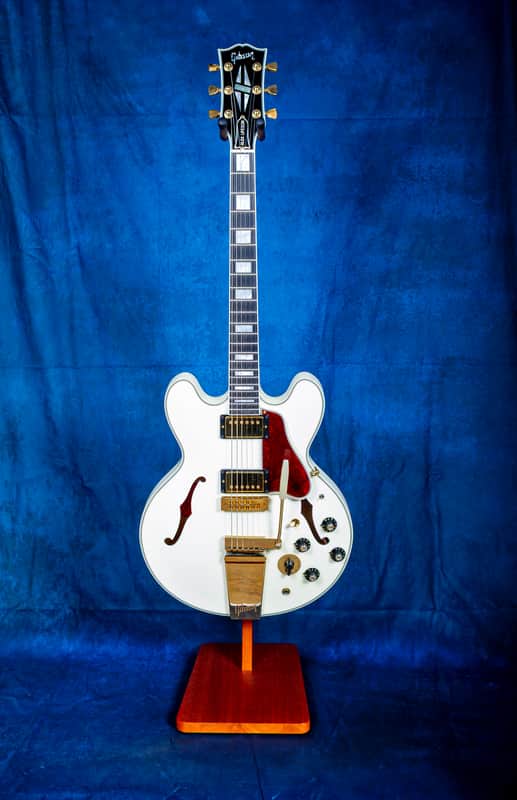 Gibson Custom Alex Lifeson ES-355 - 2008 Limited Edition - Alpine White - Serial No. AL 093