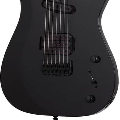 Schecter Sunset-7 Triad - Gloss Black (2575) image 2