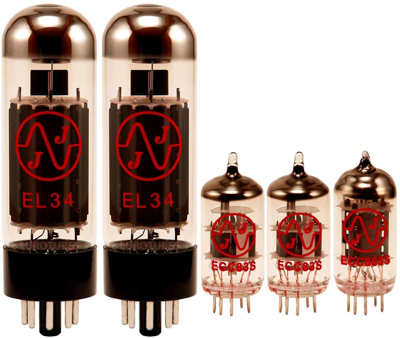 Marshall MA50 ECC803S V1 Option JJ Retube(TM) Kit with EL34's image 1