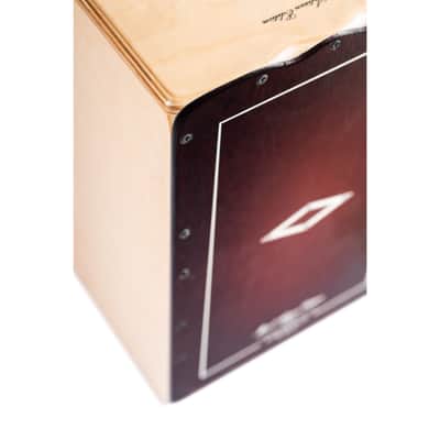 Meinl AESLRB Artisan Edition Cajon Soleá Line Red Burst - Cajon image 3